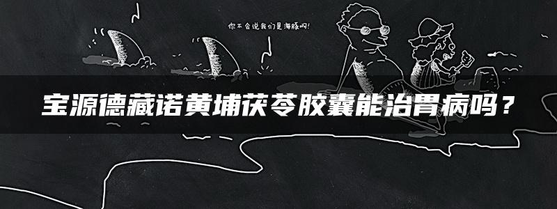 宝源德藏诺黄埔茯苓胶囊能治胃病吗？