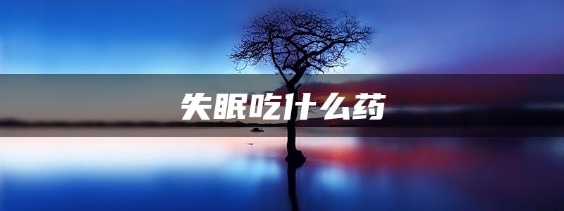 失眠吃什么药