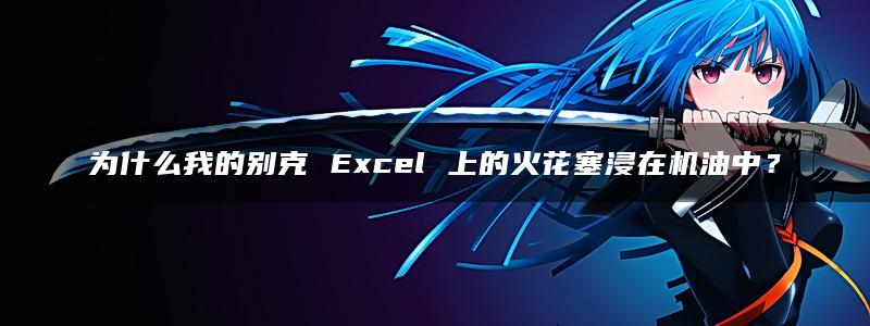 为什么我的别克 Excel 上的火花塞浸在机油中？