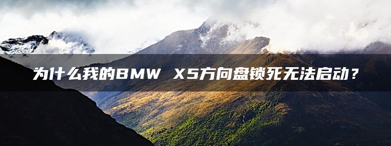 为什么我的BMW X5方向盘锁死无法启动？