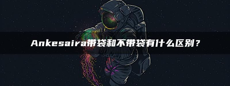 Ankesaira带袋和不带袋有什么区别？