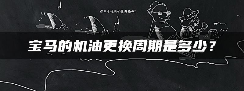 宝马的机油更换周期是多少？