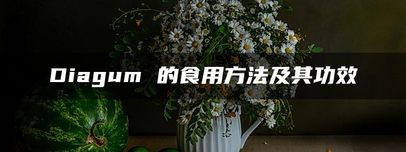 Diagum 的食用方法及其功效