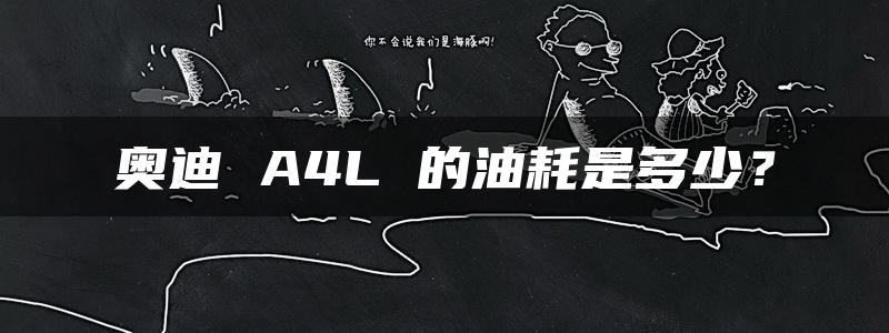 奥迪 A4L 的油耗是多少？