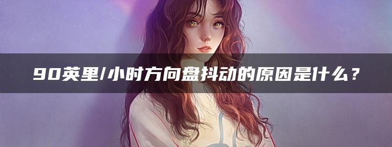 90英里/小时方向盘抖动的原因是什么？