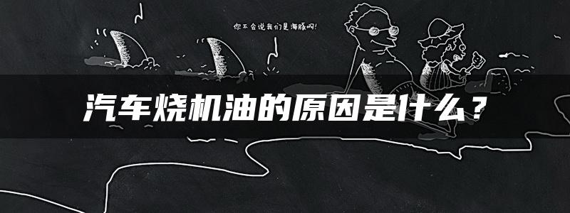 汽车烧机油的原因是什么？