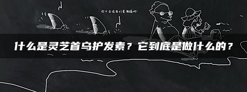 什么是灵芝首乌护发素？它到底是做什么的？