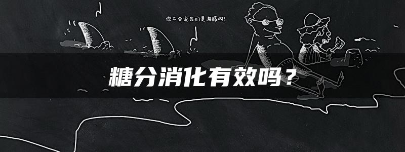 糖分消化有效吗？