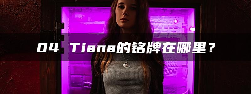 04 Tiana的铭牌在哪里？