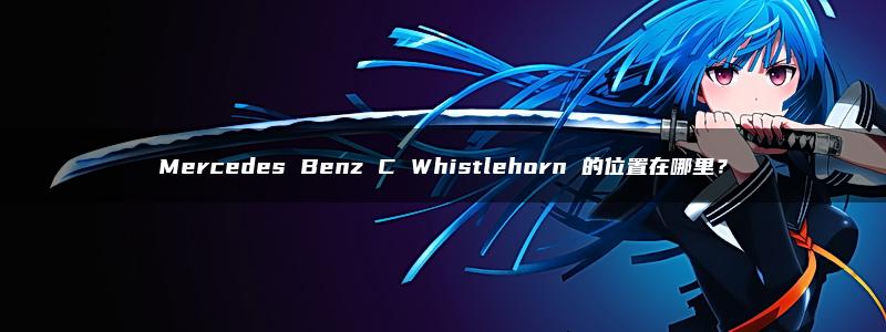 Mercedes Benz C Whistlehorn 的位置在哪里？