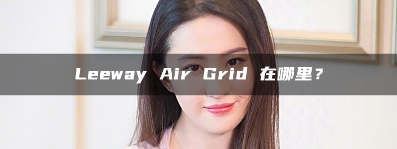 Leeway Air Grid 在哪里？