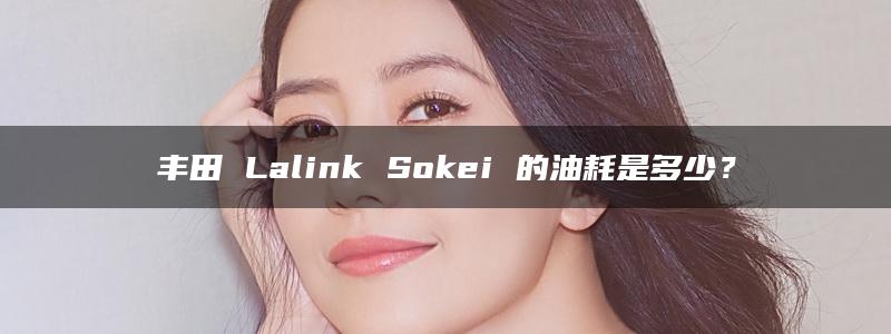 丰田 Lalink Sokei 的油耗是多少？