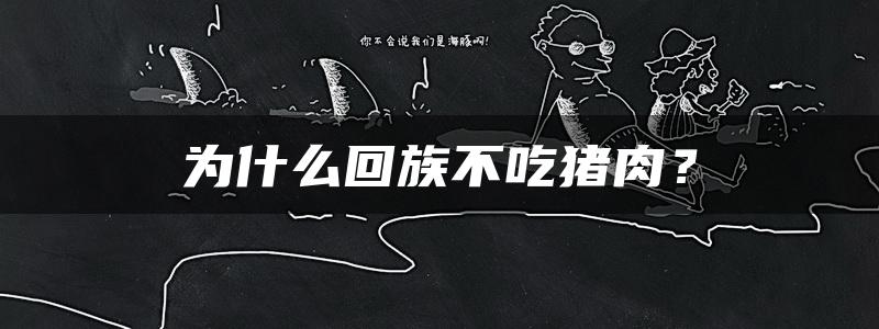 为什么回族不吃猪肉？