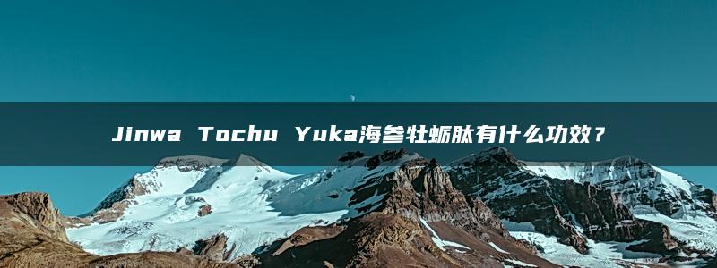 Jinwa Tochu Yuka海参牡蛎肽有什么功效？