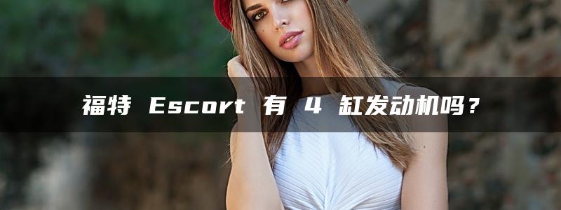 福特 Escort 有 4 缸发动机吗？