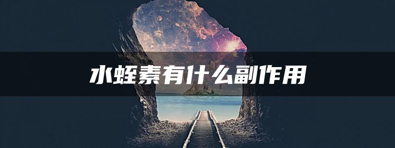 水蛭素有什么副作用