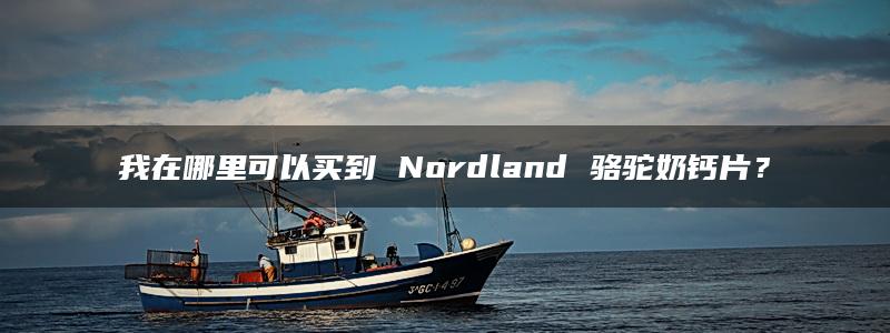 我在哪里可以买到 Nordland 骆驼奶钙片？