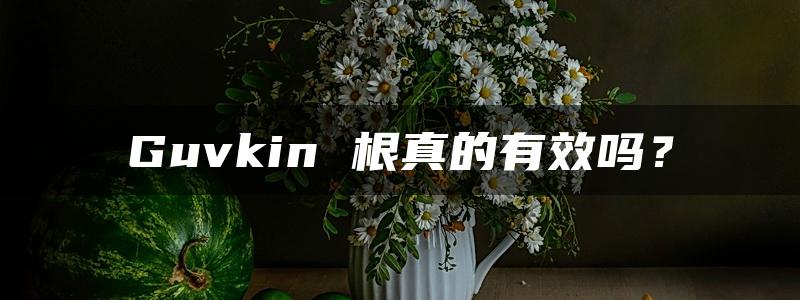 Guvkin 根真的有效吗？