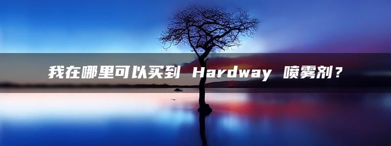 我在哪里可以买到 Hardway 喷雾剂？