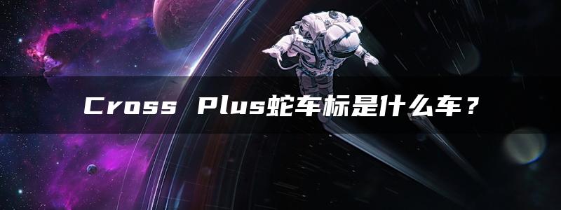 Cross Plus蛇车标是什么车？