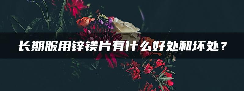 长期服用锌镁片有什么好处和坏处？