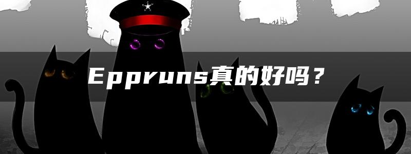 Eppruns真的好吗？