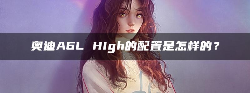 奥迪A6L High的配置是怎样的？