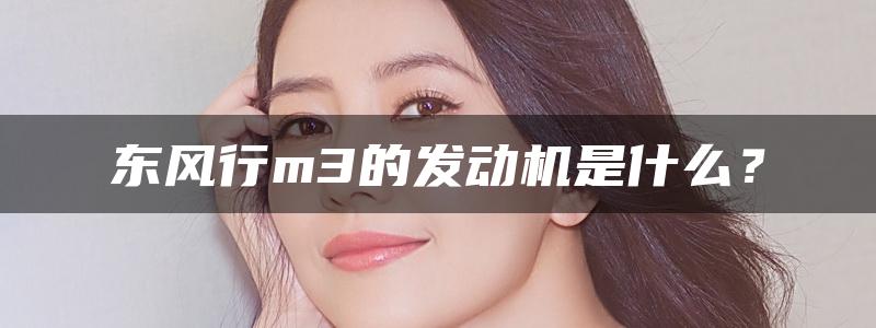 东风行m3的发动机是什么？