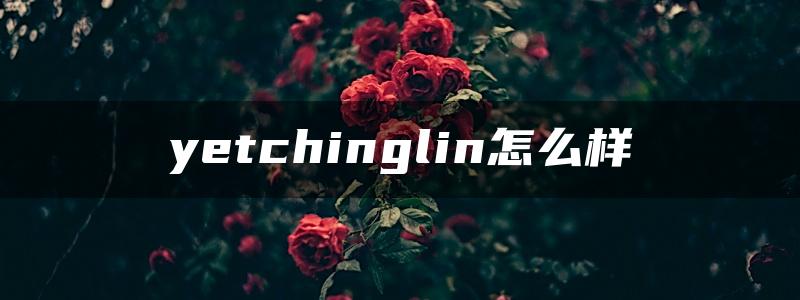 yetchinglin怎么样